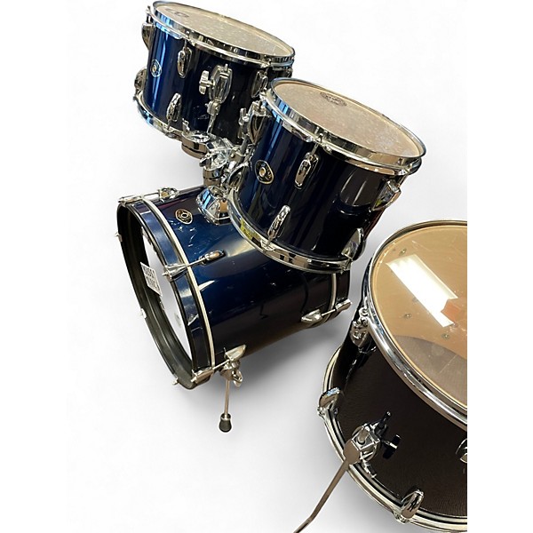 Used TAMA 4 Piece STAGESTAR Blue Drum Kit