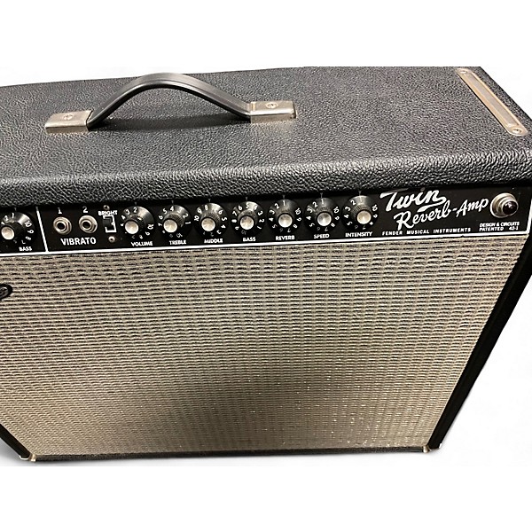 Used Fender 1965 Reissue Twin Reverb 85W 2x12 Tube Guitar Combo Amp