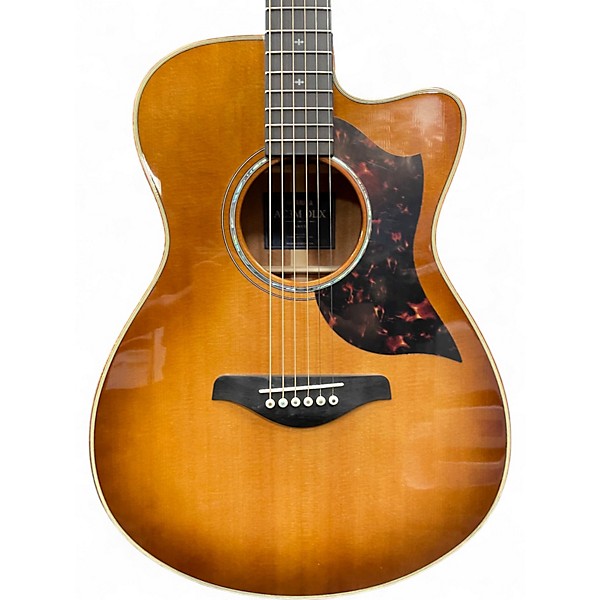 Used Yamaha AC3M 2 Color Sunburst Acoustic Electric Guitar