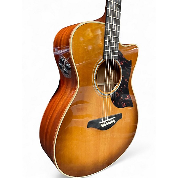 Used Yamaha AC3M 2 Color Sunburst Acoustic Electric Guitar