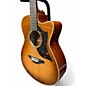 Used Yamaha AC3M 2 Color Sunburst Acoustic Electric Guitar