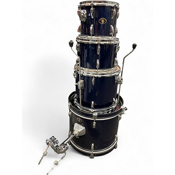 Used TAMA 4 Piece Stagestar Metallic Blue Drum Kit