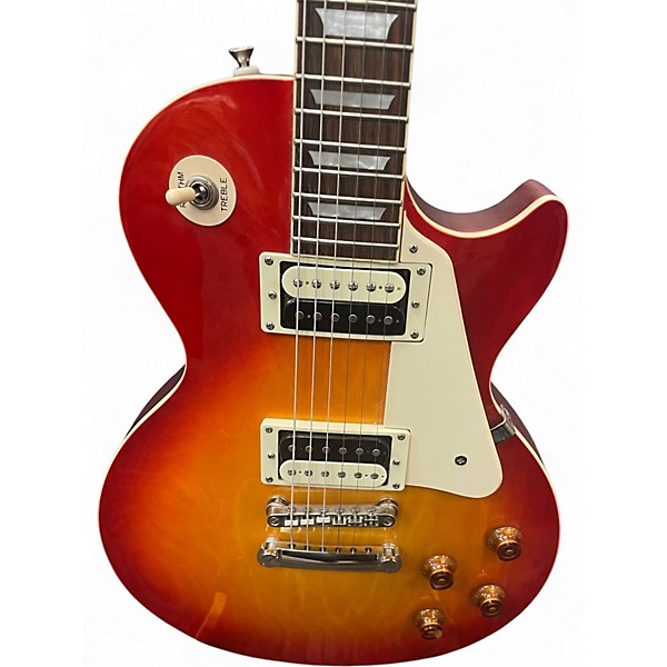 Used Epiphone Les Paul Traditional Pro Heritage Cherry Sunburst Solid Body Electric Guitar