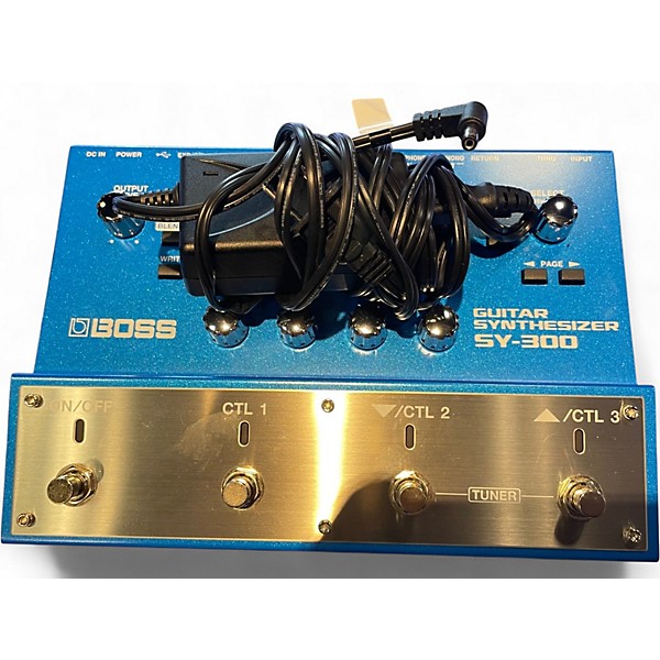 Used BOSS SY300 Guitar Synthesizer Effect Pedal