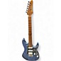 Used Ibanez AZ2204-ICM Prestige Ice Blue Metallic Solid Body Electric Guitar thumbnail
