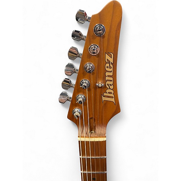 Used Ibanez AZ2204-ICM Prestige Ice Blue Metallic Solid Body Electric Guitar
