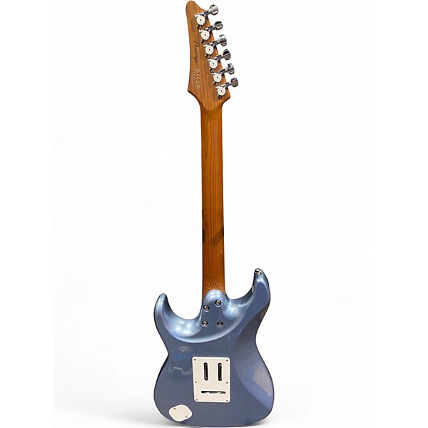 Used Ibanez AZ2204-ICM Prestige Ice Blue Metallic Solid Body Electric Guitar