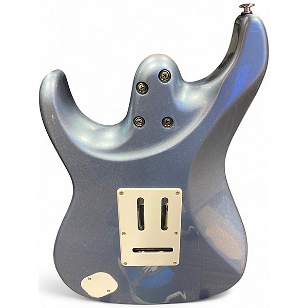 Used Ibanez AZ2204-ICM Prestige Ice Blue Metallic Solid Body Electric Guitar