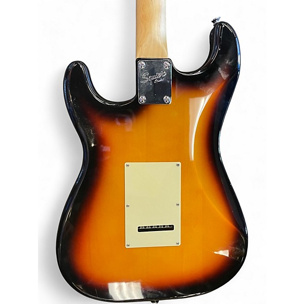 Used Squier Bullet Stratocaster 2 Color Sunburst Solid Body Electric Guitar