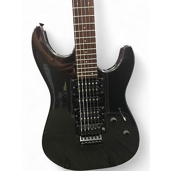 Used Squier STAGEMASTER Black Solid Body Electric Guitar