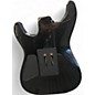 Used Squier STAGEMASTER Black Solid Body Electric Guitar