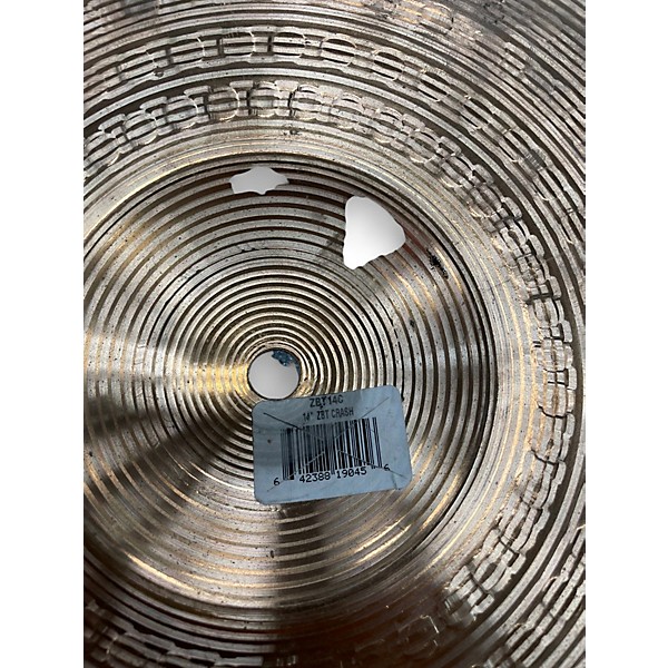 Used Zildjian 14in ZBT Crash Cymbal