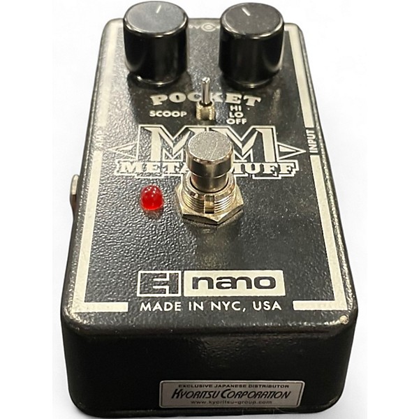 Used Electro-Harmonix Nano Pocket Metal Muff Distortion Effect Pedal