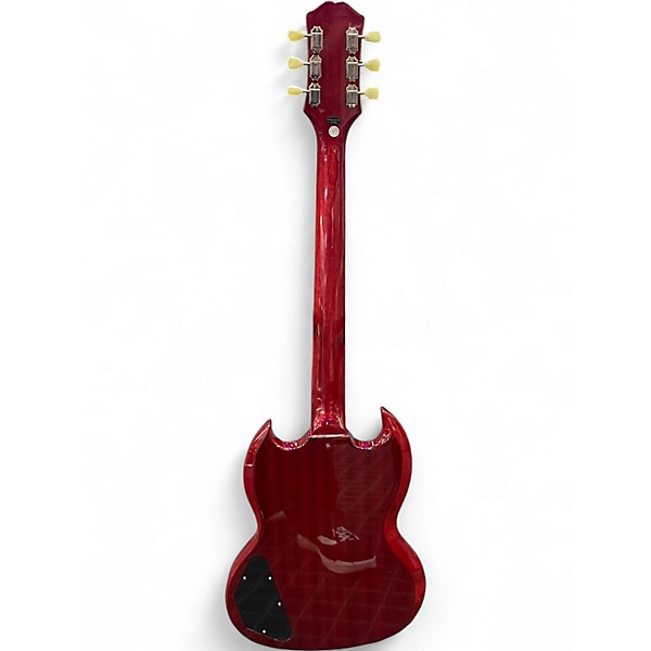 Used Epiphone SG standard Maestro Cherry Solid Body Electric Guitar