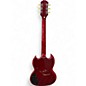 Used Epiphone SG standard Maestro Cherry Solid Body Electric Guitar