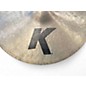 Used Zildjian 18in K Series Dark Medium Thin Cymbal