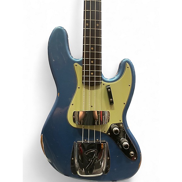 Used Fender 60 J Lake Placid Blue Electric Bass Guitar