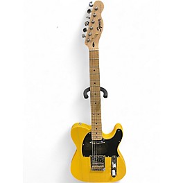 Used Squier telecaster Butterscotch Solid Body Electric Guitar