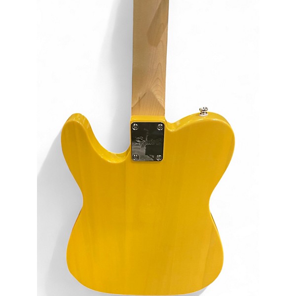 Used Squier telecaster Butterscotch Solid Body Electric Guitar