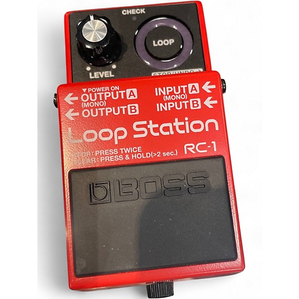 Used BOSS RC1 Loop Station Pedal