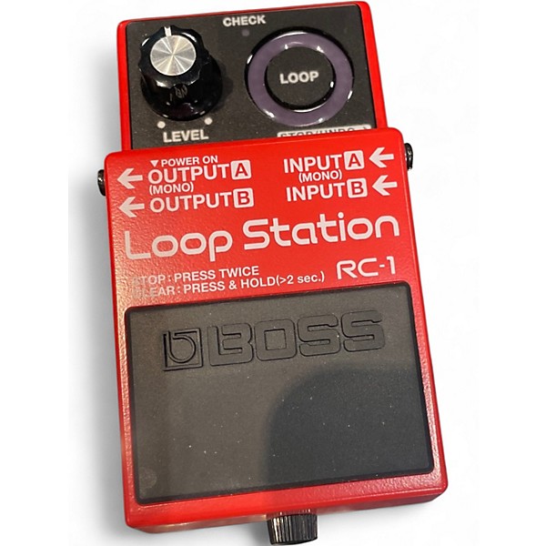 Used BOSS RC1 Loop Station Pedal