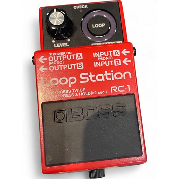 Used BOSS RC1 Loop Station Pedal