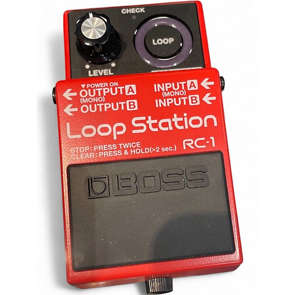 Used BOSS RC1 Loop Station Pedal