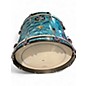 Used Gretsch Drums 20in Broadkaster Bass Drum Metallic Aqua Marine Drum