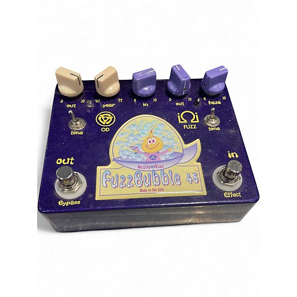 Used Analog Alien FUZZ BUBBLE 45 Effect Pedal
