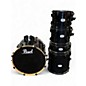 Used Pearl 5 Piece EXPORT EX Black Drum Kit thumbnail
