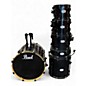 Used Pearl 6 Piece EXPORT EX Black Drum Kit thumbnail