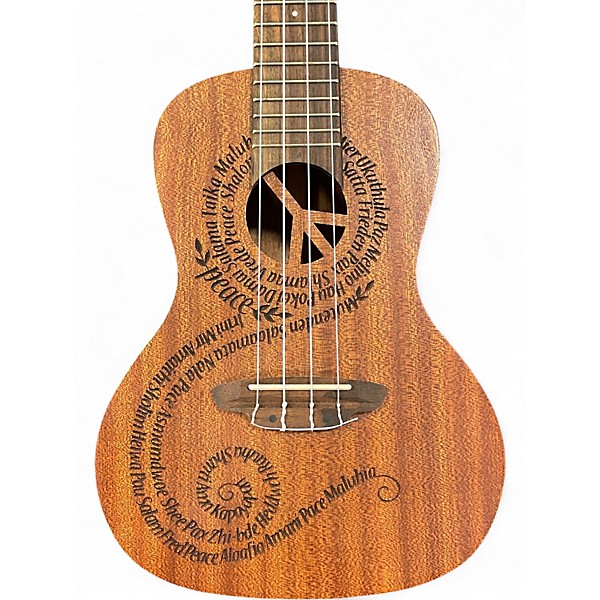 Used Luna maluhia ukulele Mahogany Ukulele