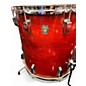 Used Ludwig 3 Piece Keystone Red Drum Kit