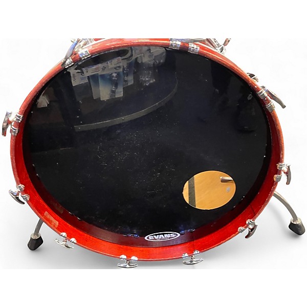 Used Ludwig 3 Piece Keystone Red Drum Kit