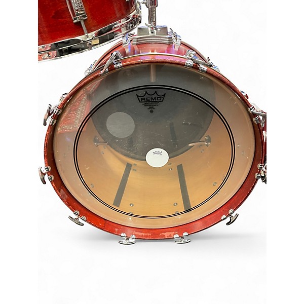 Used Ludwig 3 Piece Keystone Red Drum Kit