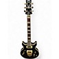 Used Ibanez AG95 Artcore Expressionist Black and Gold Hollow Body Electric Guitar thumbnail
