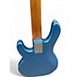 Used Sterling by Music Man STINGRAY SHORT SCALE Blue Electric Bass Guitar