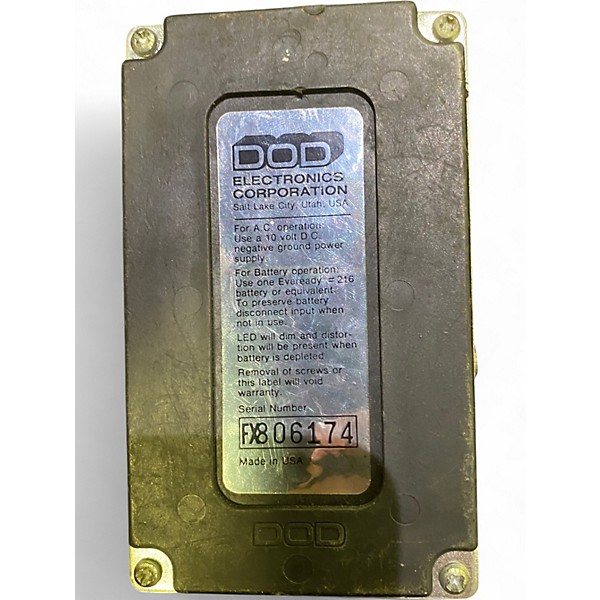 Used DOD FX42-B Bass Equalizer Pedal