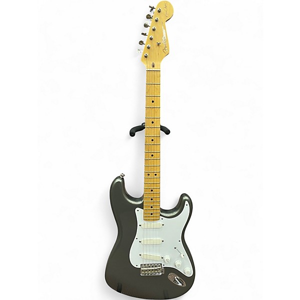 Used 1988 Fender Artist Series Eric Clapton Stratocaster Pewter Solid Body Electric Guitar