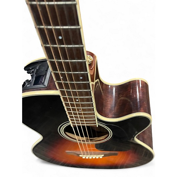 Used Takamine GN51CE 2 Color Sunburst Acoustic Electric Guitar