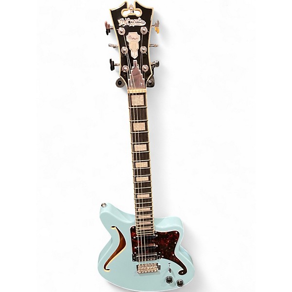 Used D'Angelico Premier Series Bedford Jetstream Blue Hollow Body Electric Guitar