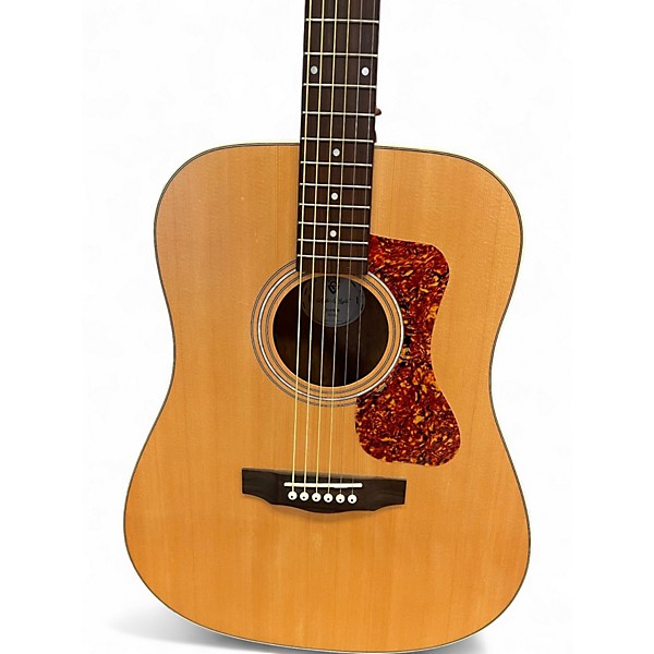 Used Guild D-240E Natural Acoustic Electric Guitar