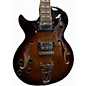 Used Iyv IJZ-300 Lefty 2 Color Sunburst Hollow Body Electric Guitar