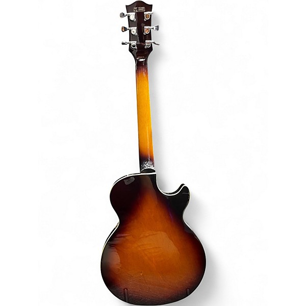 Used Iyv IJZ-300 Lefty 2 Color Sunburst Hollow Body Electric Guitar
