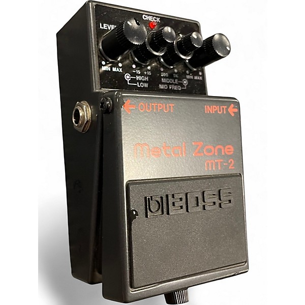 Used BOSS MT2 Metal Zone Distortion Effect Pedal