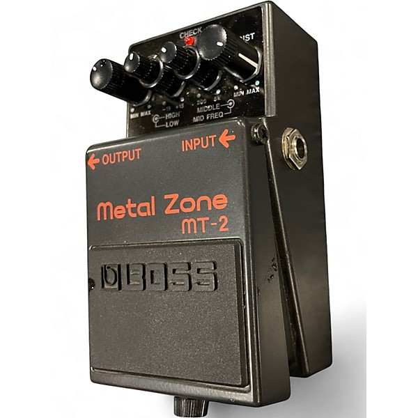 Used BOSS MT2 Metal Zone Distortion Effect Pedal