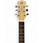 Used Luna Woodland Bamboo Natural Acoustic Electric Guitar