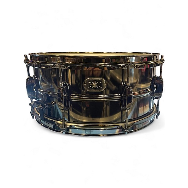 Used TAMA 6.5X14 Metalworks Snare Black Chrome Drum