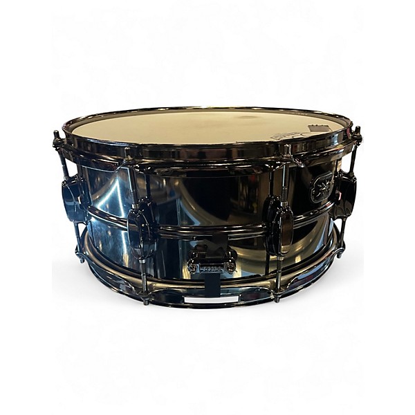 Used TAMA 6.5X14 Metalworks Snare Black Chrome Drum