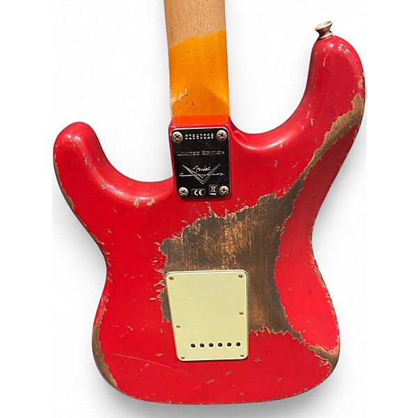 Used Fender Custom Shop 60 Super Heavy Relic Dakota Red Solid Body Electric Guitar